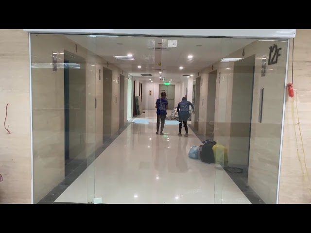 Cửa tự động dùng điều khiển từ xa kết hợp cùng sensor