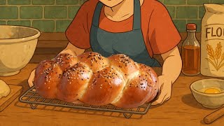 할라브레드 먹고 빵집 못가요..❤지브리 감성 한스푼!결이 살아있는 할라브레드 만들기/ Soft & Fluffy Challah Bread Recipe