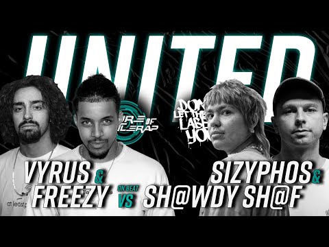 VYRUS & FREEZY vs. SIZYPHOS & SH@WDY SH@F | RAP BATTLE | FOB X DLTLLY | 2024