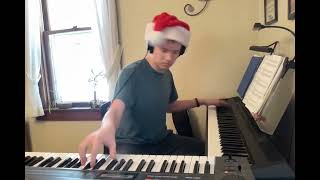 Mannheim Steamroller's Hallelujah on two keyboards!
