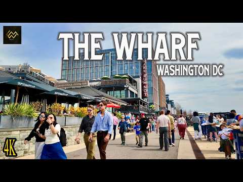 The Wharf Walking Tour 4K | Explore DC’s Billion Dollar Waterfront District!