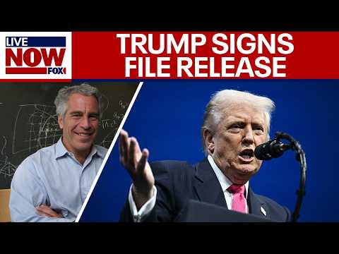 Video | BREAKING: Trump signs bill to release Epstein files