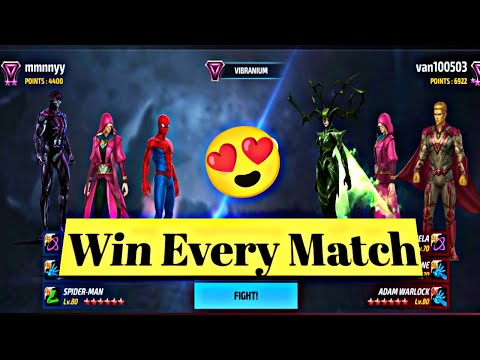 Timeline Battle Winning Best Trick! Against  Adam Warlock Character - Marvel Future Fight