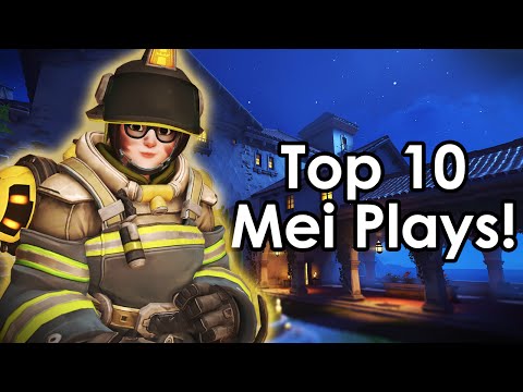 Overwatch Beta: Datto's Top 10 Mei Plays and Highlights!