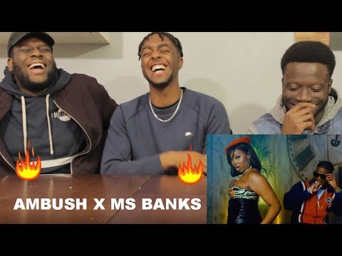 Ambush ft. Ms Banks - My Size (Official Video)(REACTION)