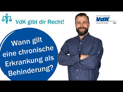Wann gilt eine chronische Erkrankung als Behinderung?- VdK gibt dir Recht! #40
