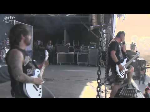 Dagoba Hellfest 2014 It's all about time (Huge wall of death)