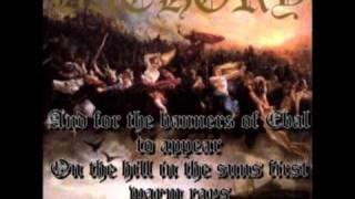 Bathory - A Fine Day To Die [With Lyrics]