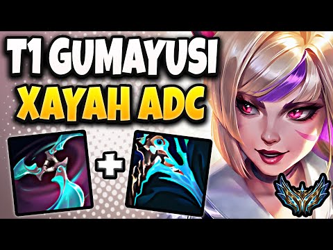 T1 Gumayusi Xayah vs Senna [ ADC ] Rank #10 Korea Challenger 25.12