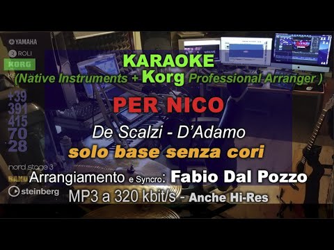 429 Per Nico KARAOKE New Trolls (FDP Rock Band) Base Senza Cori (DEMO intera con tacche antiplagio)