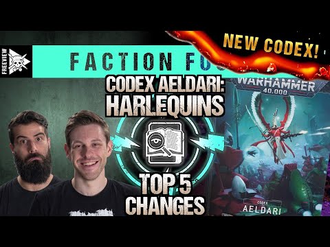 Codex Aeldari: Harlequins Top 5 Changes | Warhammer 40,000 Faction Focus