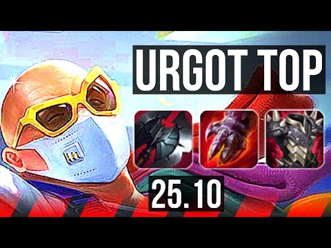 URGOT vs RENEKTON (TOP) | 7/2/8 | EUW Challenger | 25.10