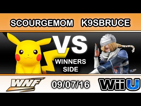 WNF 3.6 - SCB | Scourgemom (Pikachu) Vs. NIPS | K9sBruce (Sheik) Winners Side - Smash Wii U
