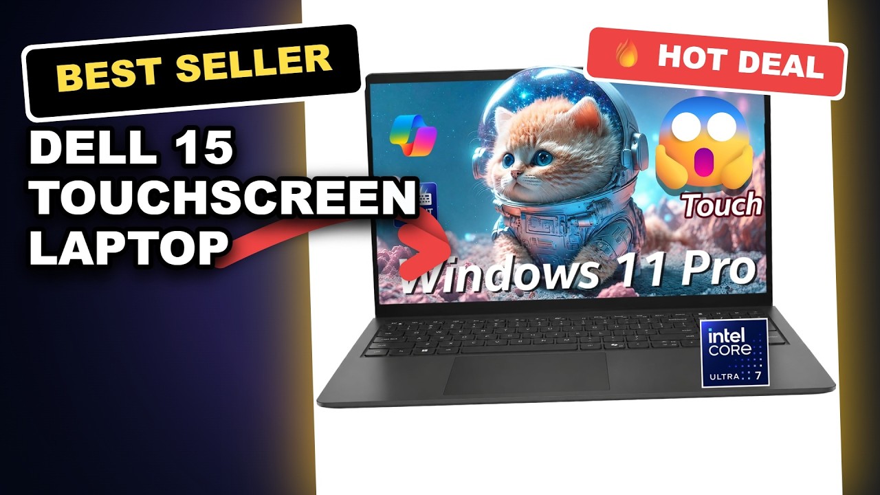 Dell 15 Touchscreen Laptop with Intel Ultra 7-255U Tested: Worth It in 2024? review video