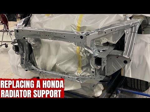 Replacing A Honda Radiator Support