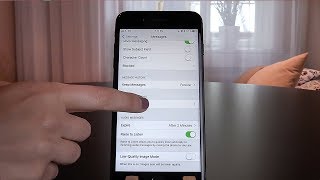 How to Turn on the iOS 11 Spam Filter