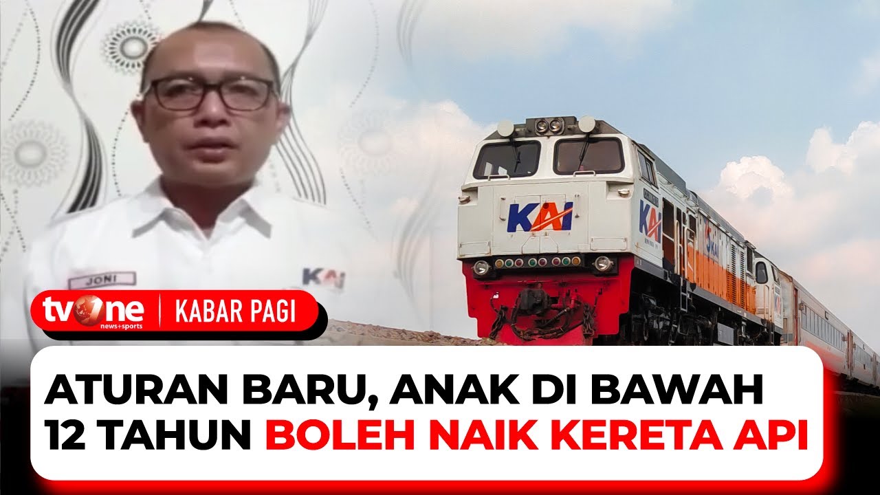 Simak, Aturan Baru Naik Kereta Api Jarak Jauh | Kabar Pagi tvOne