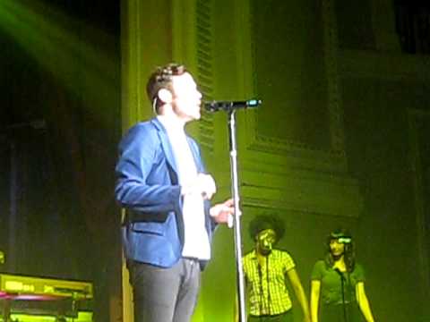 Will Young Live 'Love is a matter of distance' Isle of man 9th July 2010