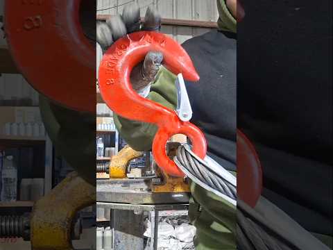 Wire rope sling fabrication 💯 #viral #youtubeshorts #fyp #tiktok #viralvideo #wirerope #trending