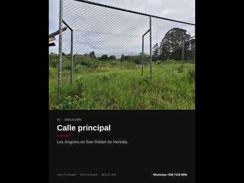 Lote en venta en San Rafael de Heredia | ₡120 millones #Shorts