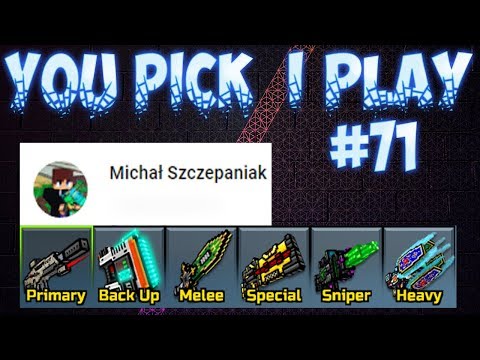 You Pick,I Play! #71 - Pixel Gun 3D ( Michał Szczepaniak)