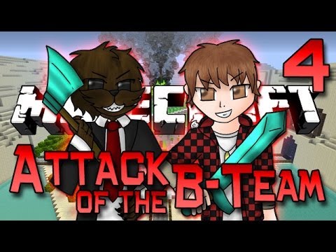 Minecraft: Attack of the B-Team Ep. 4 - Dinosaurs and Masked Tribal Men!! (Tropicraft Mod)