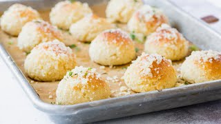 THIS SECRET INGREDIENT creates the BEST Cheesy, Buttery Keto Parmesan Puffs