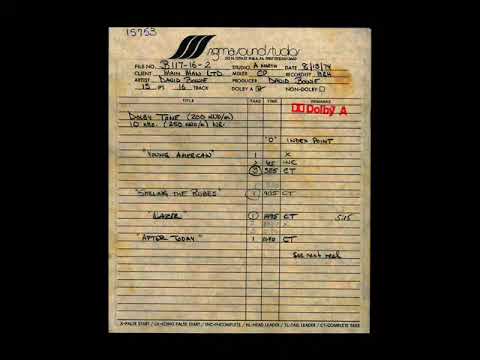 The Sigma Reel - 5. David Bowie - After Today (reupload)