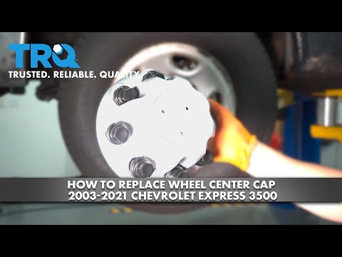 How to Replace Wheel Center Cap 2003-2021 Chevrolet Express 3500