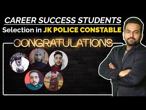 Proud Career Success Students ðŸ™Œ | Congratulations to all ! Selections in JK POLICE CONSTABLE