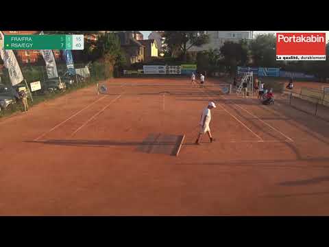 ARNAL A (FRA) / TREBUCHET N (FRA) VS DE JAGER D (RSA) / EL KORDY H (EGY) - Court 12