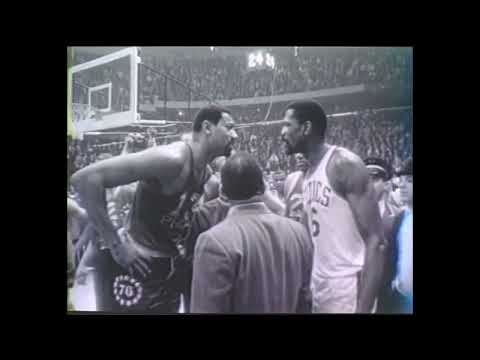 Wilt Chamberlain vs Bill Russell Brawl in Game 2 of 1966 ECF