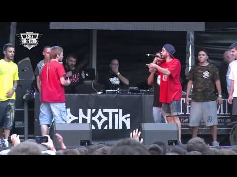 ARKANO, BLON, DANI, GIORGIO vs NYLO, ZENHER, CHÁLEA (SEMIFINALES) HIPNOTIK T3 2014