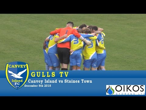 Canvey Island 2-3 Staines Town - 05 December 2015