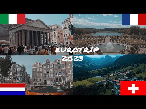 Kleine Europa Tour - Sommer 2023 🇫🇷🇮🇹🇨🇭🇳🇱