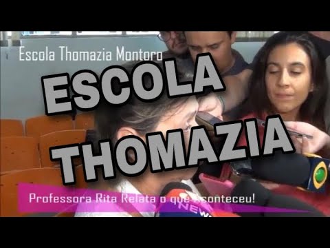 Escola Thomazia Montoro: O relato da Professora!