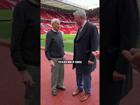Sir Alex Meets 100-Year-Old Fan, Arthur Lilly ❤️🥺