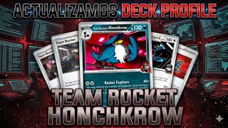 DECK PROFILE TEAM ROCKET HONCHKROW ¡ PEGA DURO! #pokemon #pokemontcg