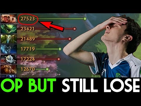 Miracle- Dota 2 [Troll Warlord] 9k OP But Still Lose