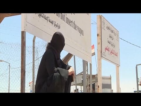 ISIS brides turned back to Syrian camp