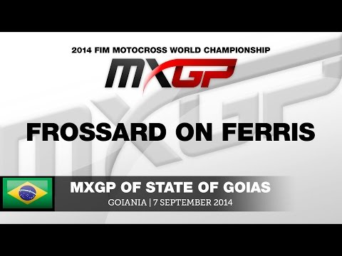MXGP of State of Goias 2014 Frossard overtakes Ferris - Motocross