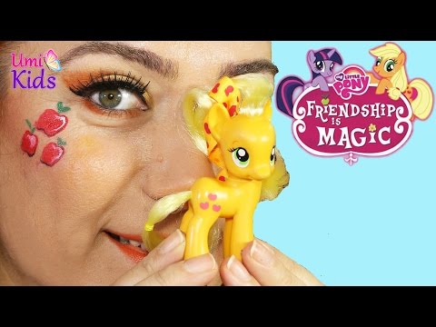 My Little Pony AppleJack Makyajı | UmiKids Makyaj Videoları Video