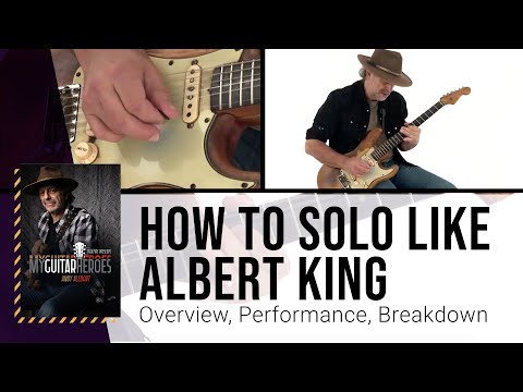 🎸 How to Solo Like Albert King - Blues Guitar Lesson from Andy Aledort