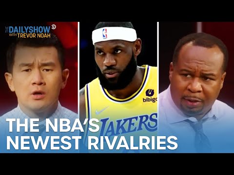 Knicks Fans Celebrate, Anti-Vaxxers Protest Irving Ban & LeBron Takes On Squid Game | The Daily Show