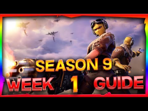 Fortnite Season 9 Week 1 Challenges Guide And Locations