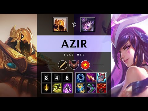 Azir Mid vs Syndra - VN Grandmaster Patch 25.09