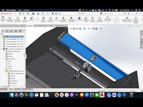 DRS system with pneumatic CAD