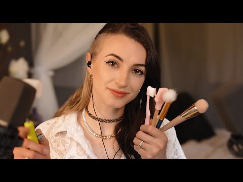 ASMR | the most gentle up-close ear brushing for sleep (whispered)