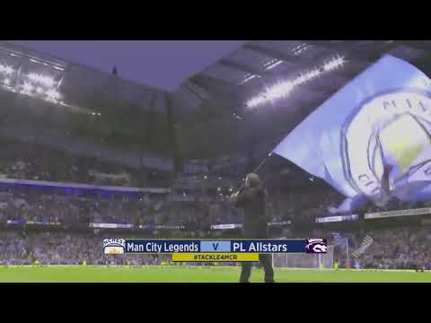 Manchester City Legends 2-2 PL All Stars | Vincent Company Testimonial
