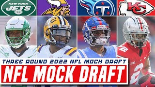 3 Round 2022 NFL Mock Draft